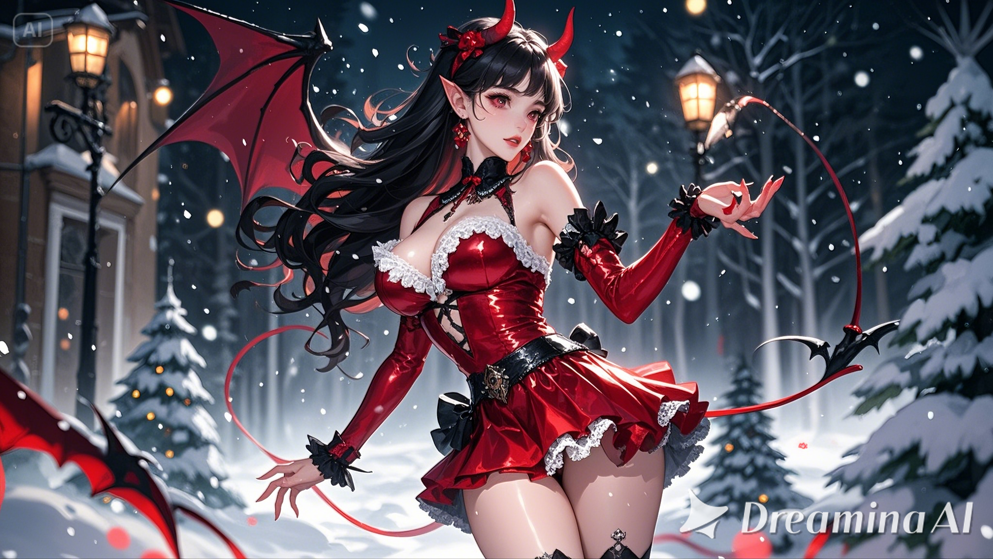 Christmas Demon Woman Ai