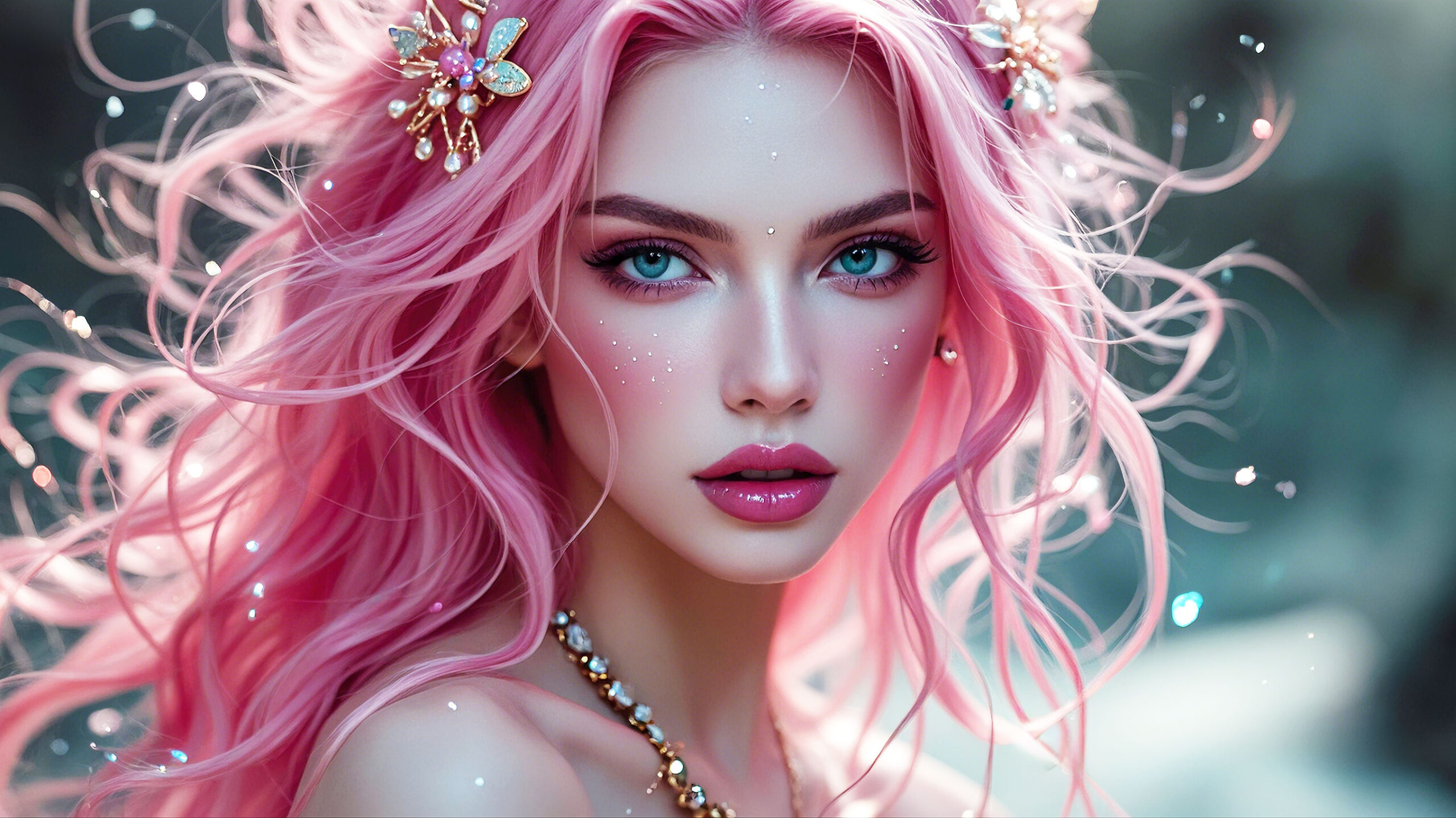 3D Ai Fantasy Art – Alluring Goddess