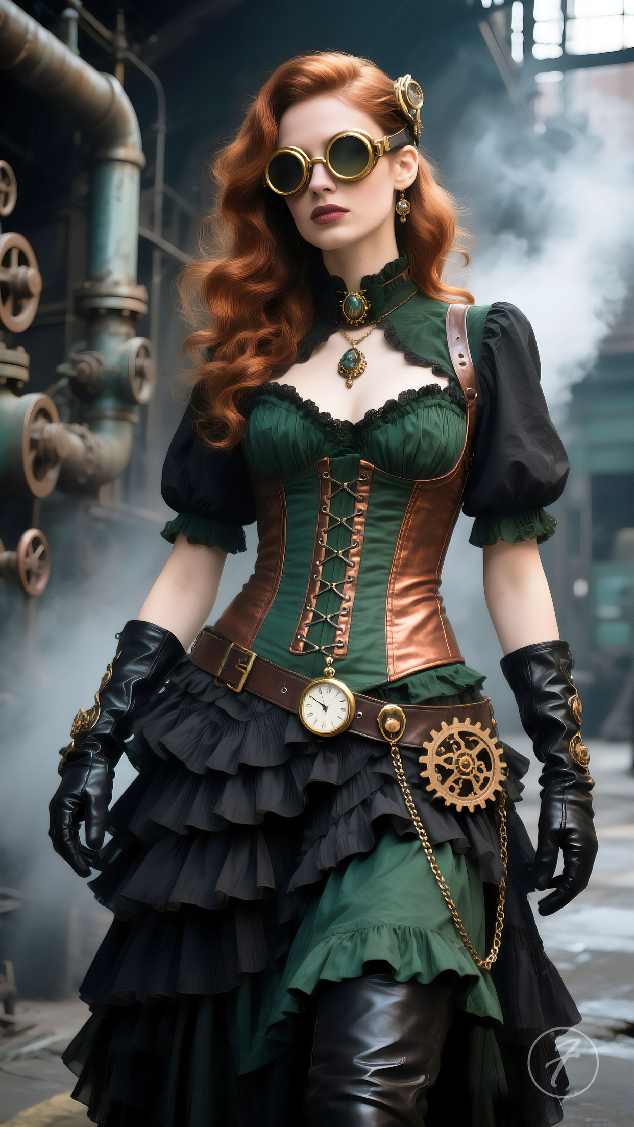 ai-fantasy-by-silispro-a-stunning-woman-inthe-steam_punk-era-iphone-android_wallpaper-006