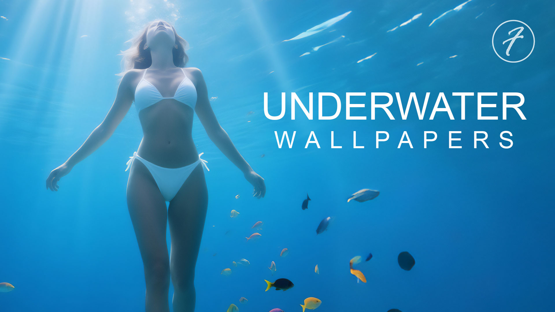 Woman Underwater Wallpapers (Ai)